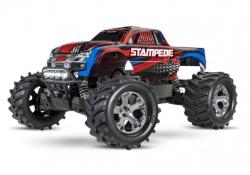 Радиоуправляемый монстр TRAXXAS Stampede TQ Fast Charger Blue 4x4 4WD RTR масштаб 1:10 2.4G - TRA67054-61-R