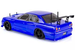 Радиоуправляемая машина для дрифта HSP Flying Fish 1 4WD RTR 1:10 2.4G 94123|12330 Blue Skyline R34