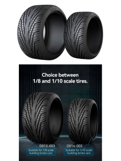 Комплект шины CaDA Goodyear 1/10 - D014-003