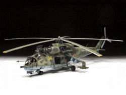 Модель Сборная ZVEZDA Советский ударный вертолёт МИ 24П, 1:72