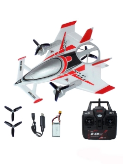 Радиоуправляемый самолет дрон XK Innovation SCI Fi Sky VTOL 3D6G 8ch - QIDI-570-RED