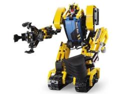 Радиоуправляемый конструктор CADA 2 в 1 экскаватор ROCK MAN (930 деталей) C51026W