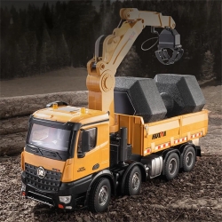 Радиоуправляемый самосвал-кран-погрузчик HuiNa Toys 4WD RTR масштаб 1:14 2.4G - HN1538