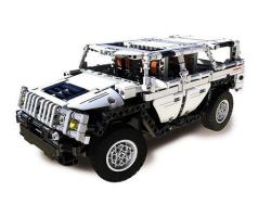 Радиоуправляемый конструктор CaDA внедорожник Warrior H2 (575 деталей) C51044W