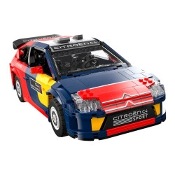 Конструктор CaDA раллийный автомобиль 2008 Citroen C4 WRC 1/12 (1569 деталей) - C62005W
