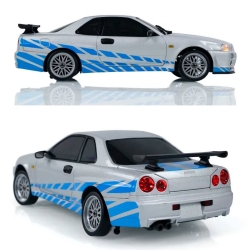 Радиоуправляемая машина для дрифта LD RC масштаб 1:18 2WD 2.4G R34 Skyline GT-R 1899 Gray