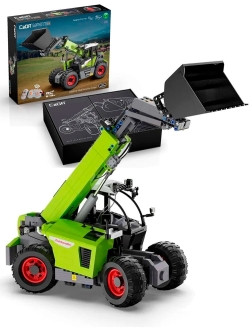 Радиоуправляемый конструктор CaDA MASTER бульдозер-погрузчик 1/17 (1469 деталей) C61051W