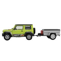 Радиоуправляемая машина внедорожник HB Suzuki Jimny PRO с прицепом 1:16 4WD RTR (свет, выхлоп, Li-Po 5C) - HG4-53PRO-54-G