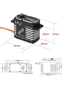 Сервомашинка цифровая JX Servo CLS-HV7332MG (73г/32.3/0.09/7.4V) Full metal CLS-HV7332MG