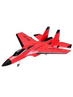 Радиоуправляемый самолет SU-35 для начинающих 2.4G - FX820-RED