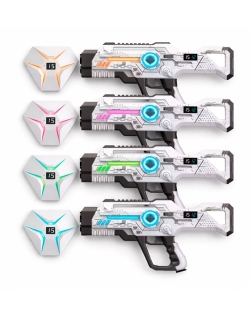 Набор для лазертага Wineya Star-Team (4 автомата + 4 LED жилета) - W7009L4