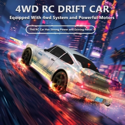 Радиоуправляемая машина для дрифта NQD Porsche 911 GT RS 4WD 1:24 - 757-4WD33A