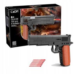 Конструктор CaDA пистолет Colt M1911 (332 детали) - C81012W