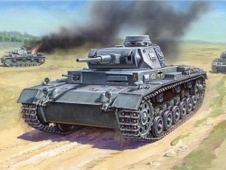 Модель Сборная ZVEZDA Немецкий средний танк T-III (F), 1:35