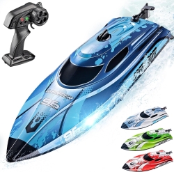 Радиоуправляемый катер CS Toys Wander (30 см, LED, 25 км/ч) - HJ820-BLUE
