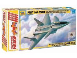 Модель Сборная ZVEZDA Российский истребитель МиГ 1.44 МФИ, подарочный набор, 1:72