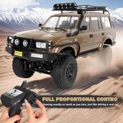 Радиоуправляемая машина WPL C54-1 (желтая) 4WD 2.4G 1/16 RTR Land Cruiser - C-54-1-Y