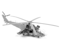 Модель Сборная ZVEZDA Советский ударный вертолет Ми-24А, 1:72