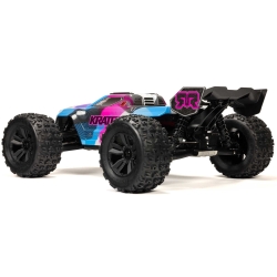 Радиоуправляемая машина трагги Arrma Kraton 6S BLX V6 RTR Brushless 1/8 (Сине-Розовый) - ARA8608V6T2