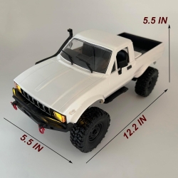 Радиоуправляемая машина пикап WPL Hilux (белый) C-24-1 4WD 1:16 RTR