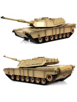 Радиоуправляемый танк Heng Long US M1A2 Abrams 1:16 - 3918-1 V7.0