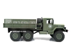 Радиоуправляемый военный грузовик WPL B-16KM-G 6WD 1:16 KIT