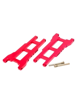 Рычаги передние алюминиевые (красные для Remo Hobby Mmax, EX3, 1/10 - A2305-Red
