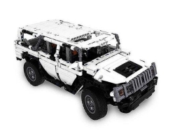 Радиоуправляемый конструктор CaDA внедорожник Warrior H2 (575 деталей) C51044W