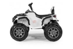 Детский квадроцикл Grizzly ATV White 12V с пультом управления 2.4G- BDM0906