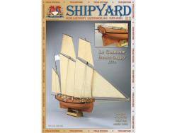 Сборная картонная модель Shipyard люгер Le Coureur (№51), 1/96 - MK020