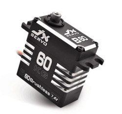 Сервомашинка цифровая JX Servo B60 (87г/62/0.11/7.4V) бесколлекторная, Full metal JXS-B60