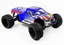 Радиоуправляемая машина монстр Himoto Iron Track Bowie, Brushless 4WD RTR масштаб 1:10 2.4G - E10MTL|31806