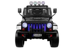 Детский электромобиль Black Jeep 4WD 12V - S2388