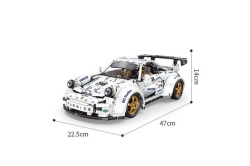 Конструктор RCM автомобиль Super car 911 (2125 деталей) - QC-016