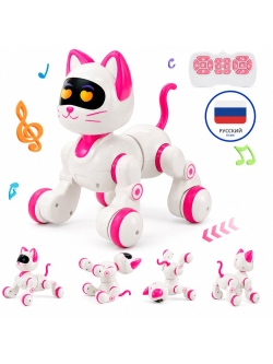 Радиоуправляемая интерактивная кошка Акробат - AW-6602-WHITE