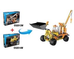 Конструктор CaDA Technic автокран совместим с C52014W, инерционный (272 детали) - C52013W