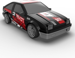 Радиоуправляемая машина для дрифта Toyota AE86 (19 см, 15 км/ч, сменные колеса, фишки) - SC24A07