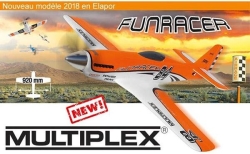 Радиоуправляемая модель самолёта Multiplex RR FunRacer Orange Edition PNP - MPX-1-00518