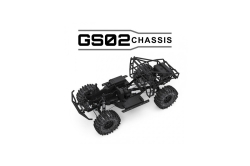 Радиоуправляемая модель 1/10 GS02F MILITARY BUFFALO TS KIT