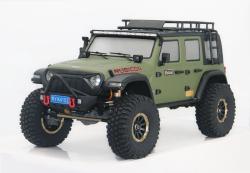 Радиоуправляемая машина трофи Yikong 4102 crawler Rubikon (Olive) ARTR масштаб 1:10 2.4G - YK-4102-AG