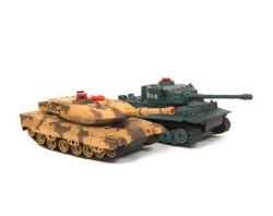 Танковый бой Huan Qi 508-10 IV Tiger vs Leopard 2A5 масштаб 1:32