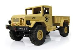 Радиоуправляемый грузовик WPL Military Truck 4WD 1:16 Песочный WPLB-14-Yellow
