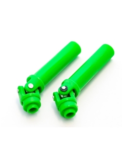 Карданные привода внутренние для Remo Hobby MMAX, EX3 1/10, тюнинг, зеленые - RP1956-GREEN