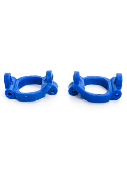 Держатели поворотных кулаков для Remo Hobby 1/16, тюнинг, синие - RP2506-BLUE
