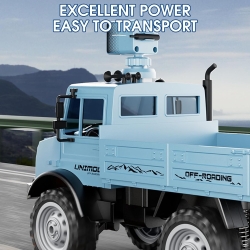 Радиоуправляемая машина WPL Следопыт с FPV HD WIFI камерой (синяя) 2WD 1/16 2.4G RTR - CX002-C-B