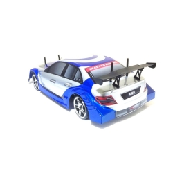 Радиоуправляемая машина для дрифта HSP Flying Fish 1 4WD RTR масштаб 1:10 2.4G - 94123 12381 BLUE Mercedes