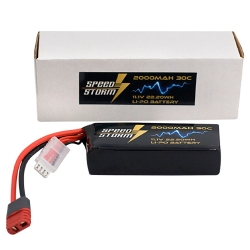 Аккумулятор Speed Storm Li-Po 11.1V 30C 2000 mAh разъем T-plug (Deans) - SS-3S2000-30-D