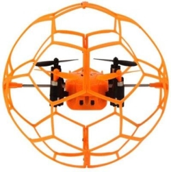 Радиоуправляемый квадрокоптер Helimax Orange SkyWalker в сетке - HM1340