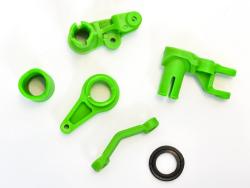 Комплект рулевого управления для Remo Hobby 1/8, тюнинг, зеленый, RP2029-GREEN