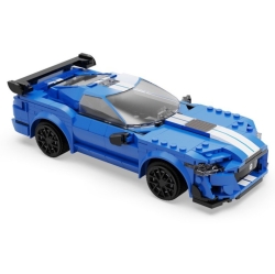 Радиоуправляемый конструктор CaDA спортивный автомобиль Blue Knight 500 (325 деталей) - C51077W